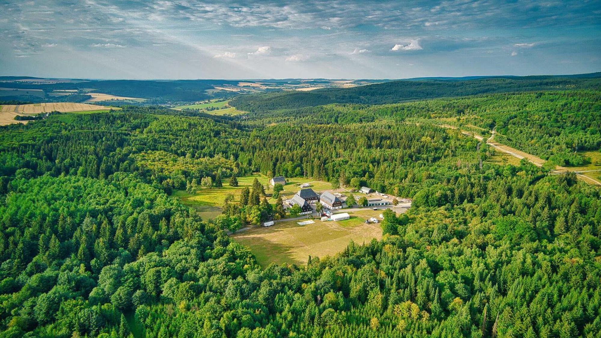 Waldgasthof Bad Einsiedel Seiffen Eksteriør billede