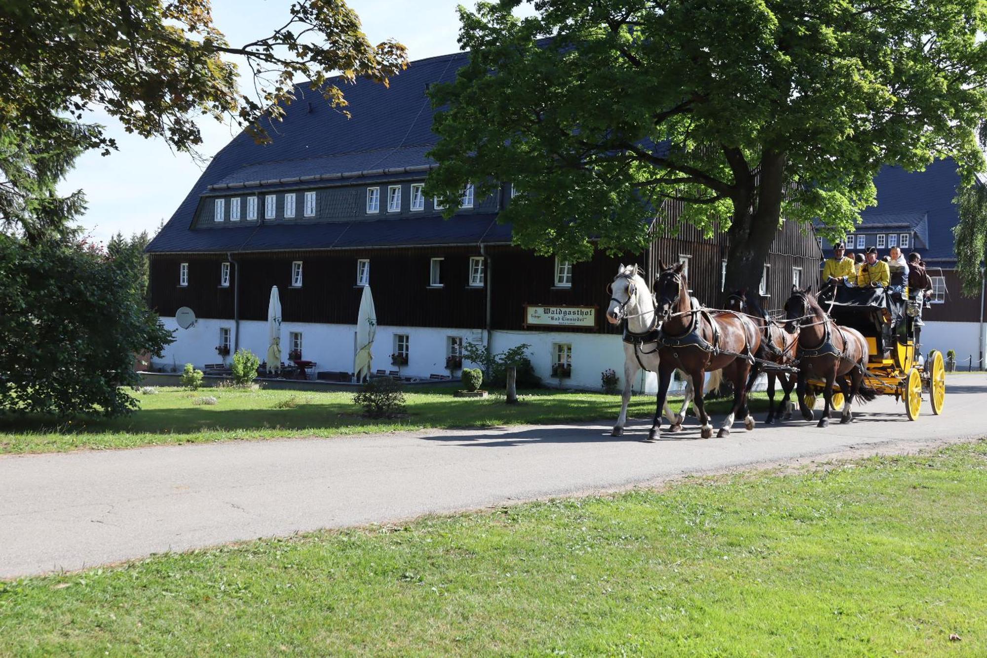 Waldgasthof Bad Einsiedel Seiffen Eksteriør billede