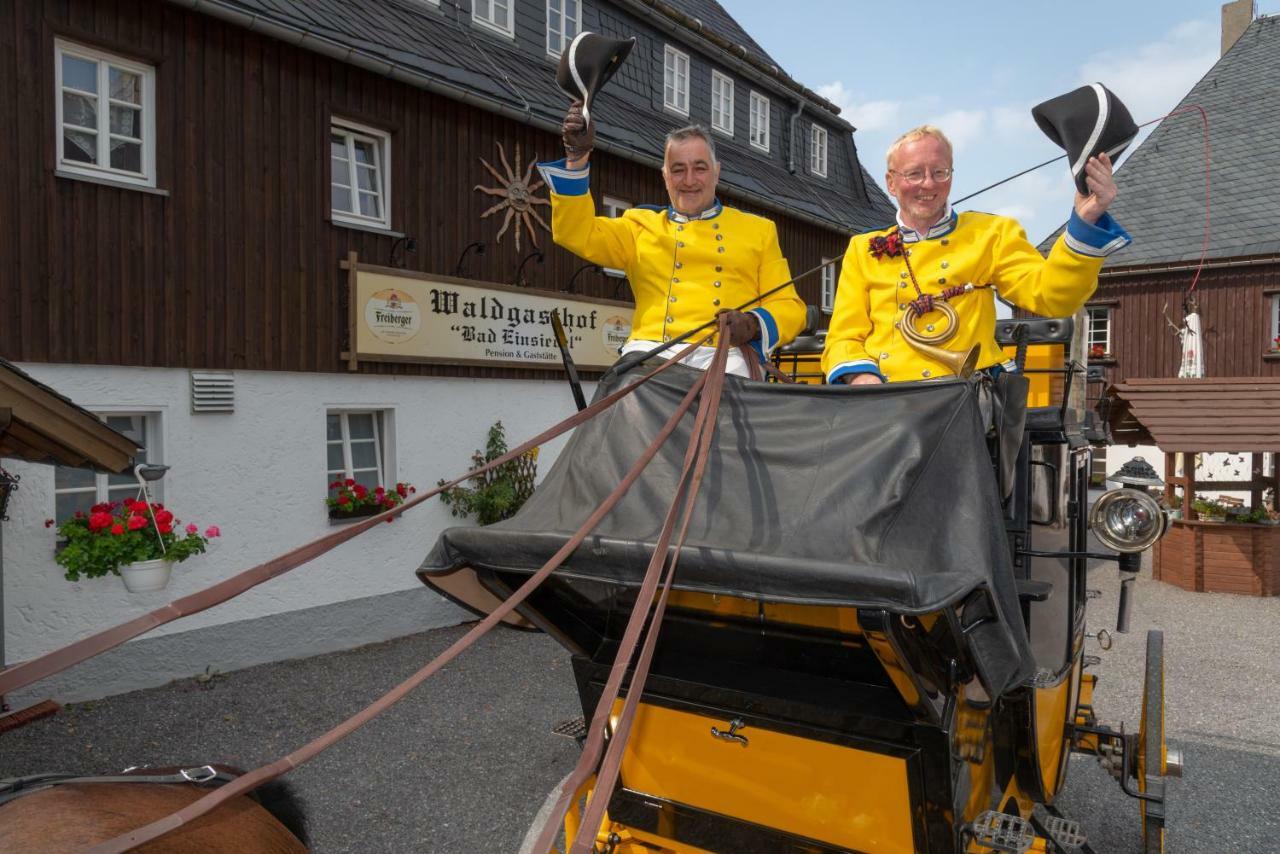 Waldgasthof Bad Einsiedel Seiffen Eksteriør billede